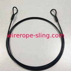 Pvc покрытые веревкой веревки стропы 7 X 19 5 мм гибкие с термоусадочной трубкой