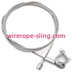 Гальванизированные подъемные стропы стального провода с дном безопасности стальным и типом сережкой США