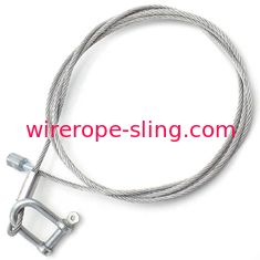 Гальванизированные подъемные стропы стального провода с дном безопасности стальным и типом сережкой США