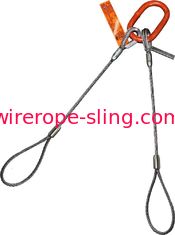 Петля слинга веревочки провода 2 ног фламандская кончает связь сверхмощных верхних колец продолговатую мастерскую