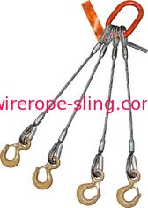 4 - крюки с проушиной слинга веревочки провода ноги с безопасностью запирают на задвижку продолговатую мастерскую связь