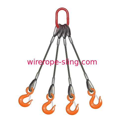 Облегченные слинги уздечки веревочки провода, поднимающ твердость веревочки провода и удара слинга