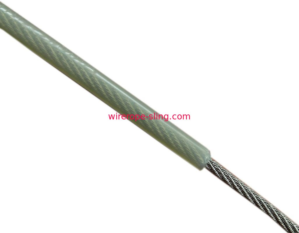 нейлон веревочки провода кабеля нержавеющей стали 302 304 естественный покрытый для проектировать цель