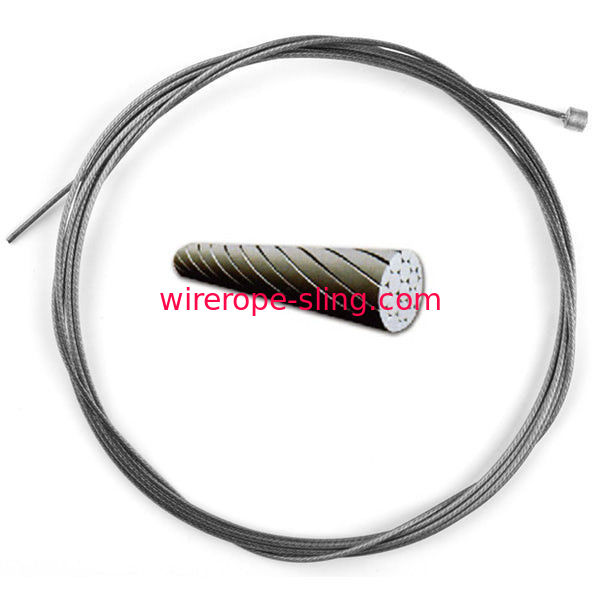 Ровный поверхностный кабель шестерни велосипеда, прочность на растяжение кабельной проводки 1960МПА нержавеющей стали