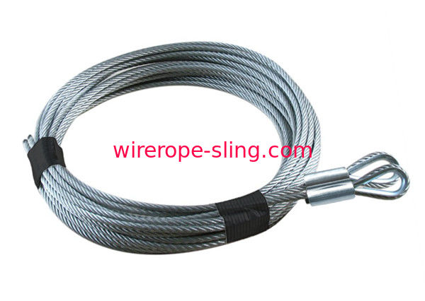 Промышленным слинг веревочки провода собраний веревочки провода двери покрытый цинком
