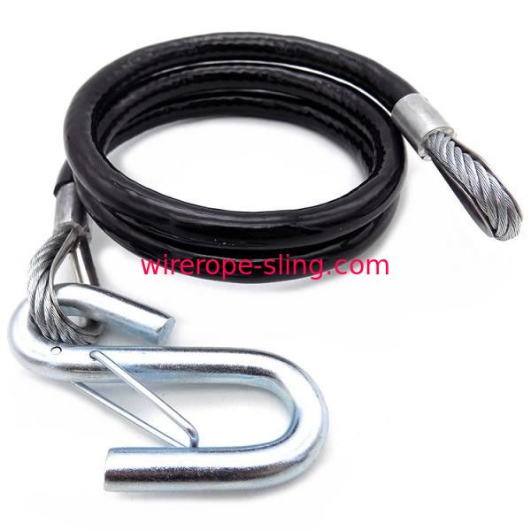 5 - стандарт длины 4м Астм слинга веревочки стального провода диаметра 8мм для автомобиля сопротивления