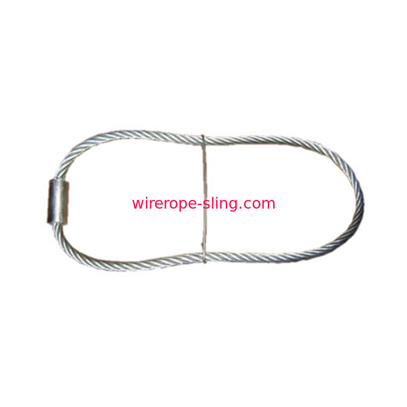 Гальванизированный анкер слинга веревочки стального провода поднимаясь для конкретной конструкции