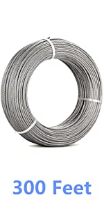 stainless steel cable 300 футов