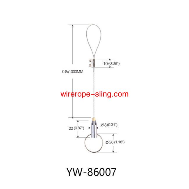 иллюминационный металлический линейный нить нить подвески YW86005