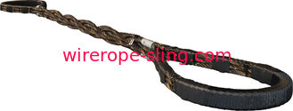 Веревочка оплетенного провода бросает аллигатора - положенные высокая гибкость и Снуг вокруг нагрузок
